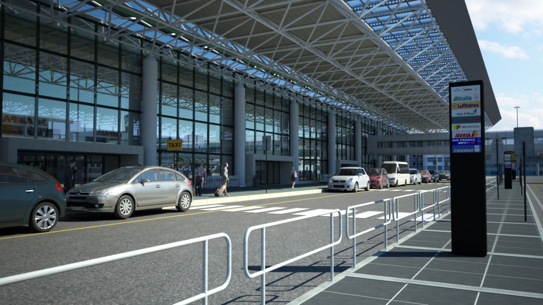 Airport in the world - FCO_2